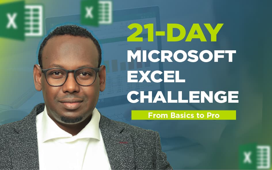 21-Day Microsoft Excel Challenge - From Basics to Pro